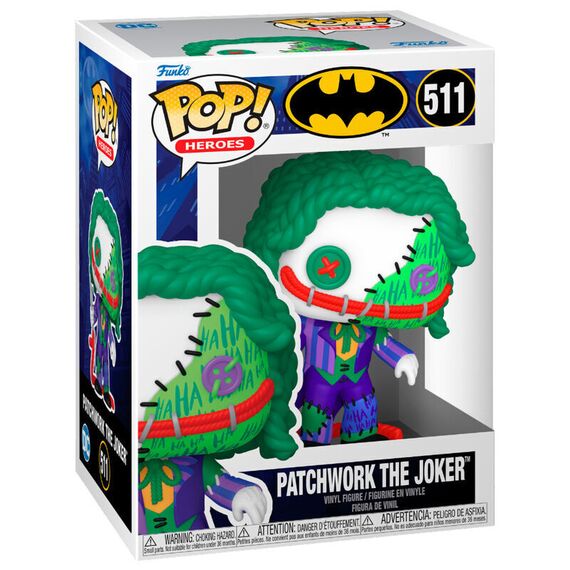 Figura POP DC Comics Patchwork Joker - Funko POP - Collectibles - Techbox
