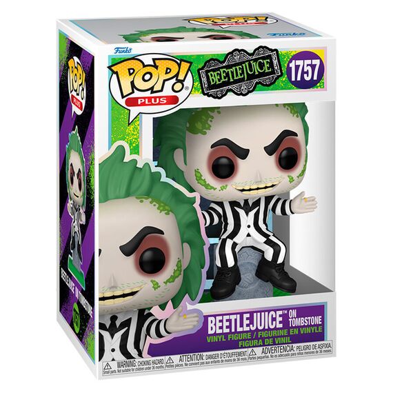 POP figure Beetlejuice - Beetlejuice On Tombstone - Funko POP - Collectibles - Techbox