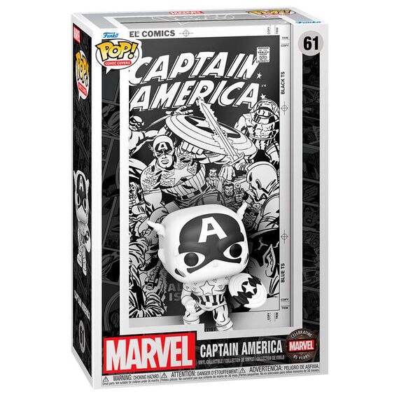 POP figure Comic Covers Marvel Captain America |  Techbox
