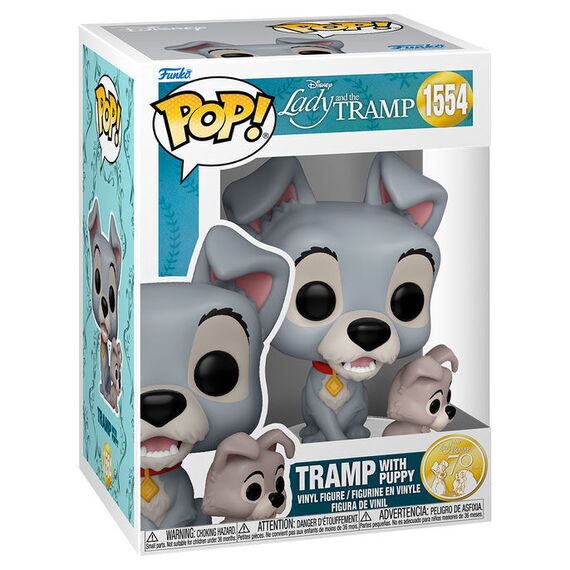 POP figure Disney Lady and the Tramp Tramp with Puppy - Funko POP - Collectibles - Techbox