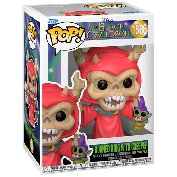 POP figure Disney The Black Cauldron Horned King With Creeper - Funko POP - Collectibles - Techbox