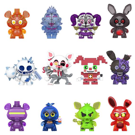 Assorted Mystery Minis Five nights at Freddys Events |  Techbox