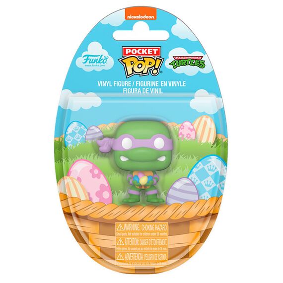 Pocket POP figure Ninja Turtles Donatello Easter Egg |  Techbox