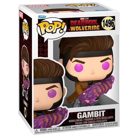 POP figure Marvel Deadpool & Wolverine Gambit - Funko POP - Collectibles - Techbox
