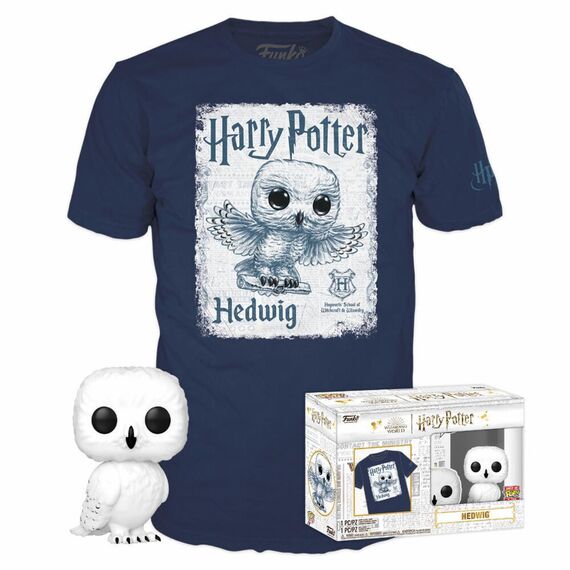 Set figure POP & Tee Harry Potter Hedwig S |  Techbox