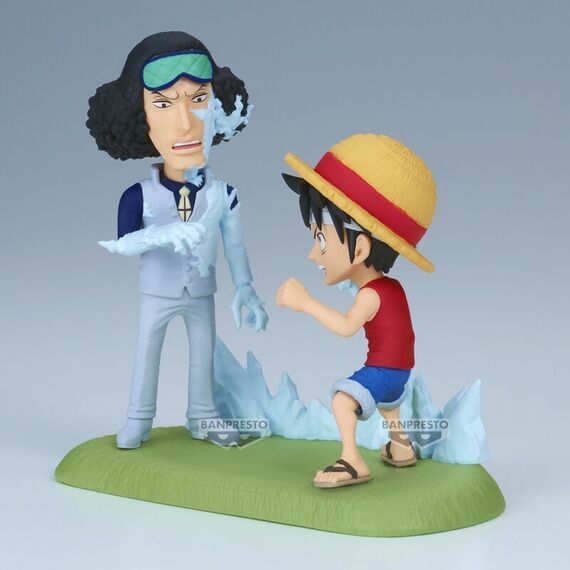 One Piece World Collectable Figure Log Stories Monkey D. Luffy vs Kuzan 9cm - Figurines - Collectibles - Techbox