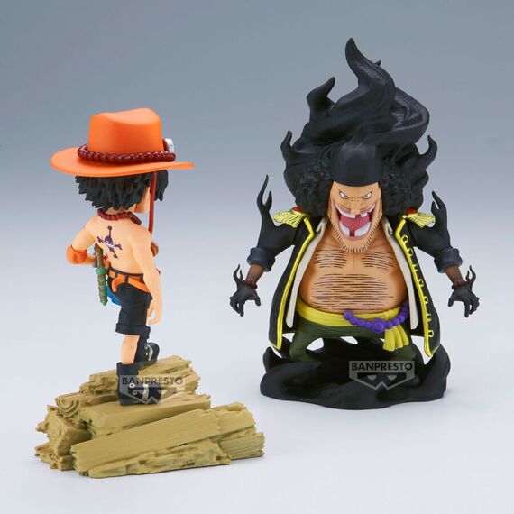 One Piece Portgas D.Ace Vs Marshall.D.Teach Log Stories figure 8cm - Figurines - Collectibles - Techbox