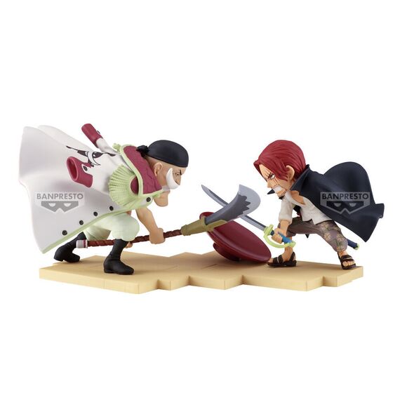 One Piece World Collectable Log Stories Edward Newgate vs. Shanks figure 13cm - Figurines - Collectibles - Techbox