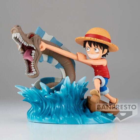 One Piece Log Stories Monkey D Luffy vs Local Sea figure 7cm - Figurines - Collectibles - Techbox