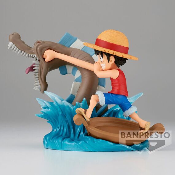 One Piece Log Stories Monkey D Luffy vs Local Sea figure 7cm - Figurines - Collectibles - Techbox