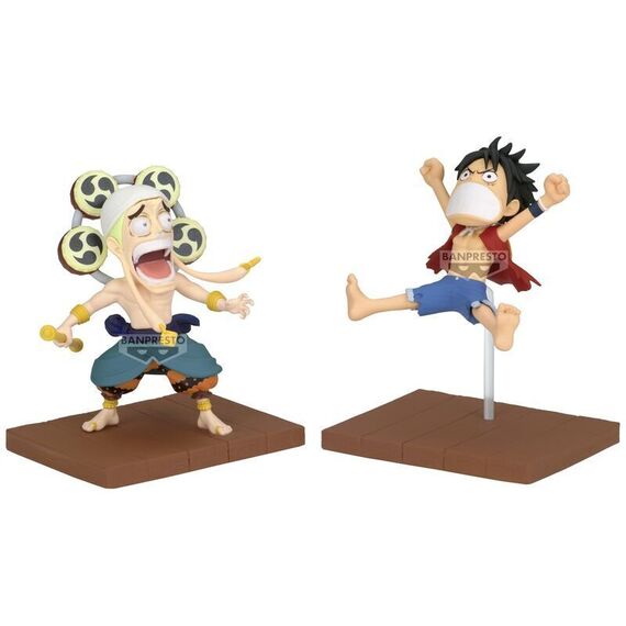 One Piece Monkey D Luffy & Enel World Collectable figure 7cm |  Techbox