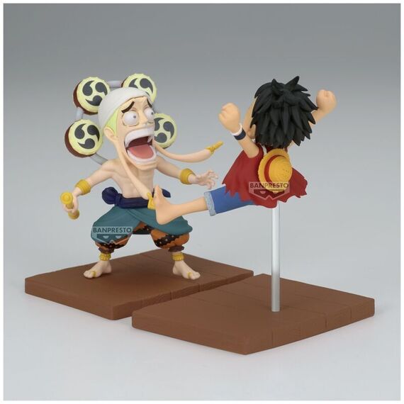 One Piece Monkey D Luffy & Enel World Collectable figure 7cm |  Techbox