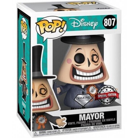 POP figure Disney Nightmare Before Christmas Mayor Exclusive - Funko POP - Collectibles - Techbox