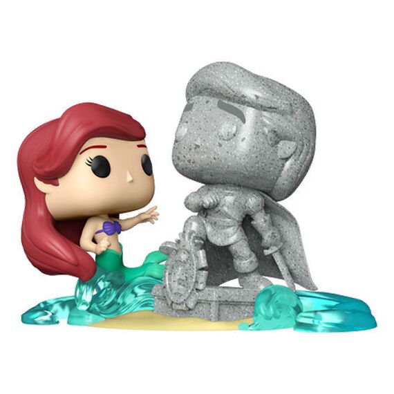 POP figure Disney Ultimate Princess The Litle Mermaid Ariel & Statue Eric Exclusive