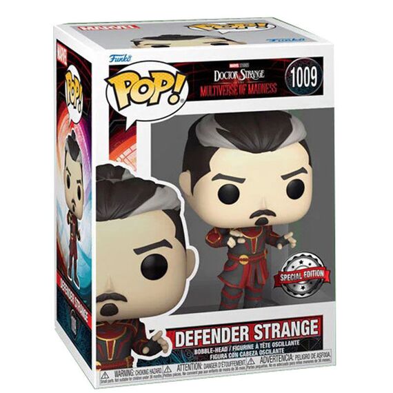 POP figure Marvel Doctor Strange Defender Strange Exclusive |  Techbox