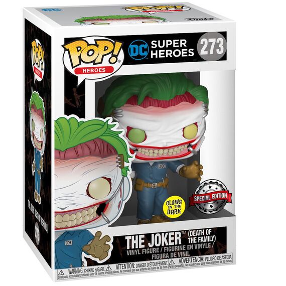 Set figure POP & Tee DC Comics The Joker Exclusive Medium |  Techbox