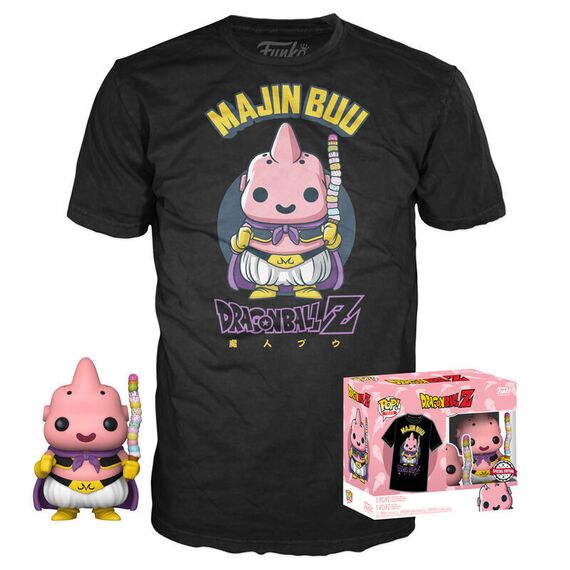 Set figure POP & Tee Dragon Ball Z Majin Buu Exclusive |  Techbox
