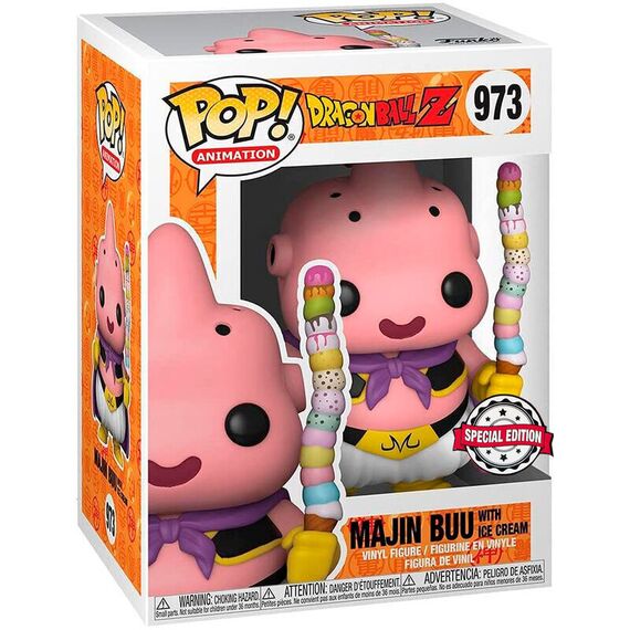 Set figure POP & Tee Dragon Ball Z Majin Buu Exclusive |  Techbox