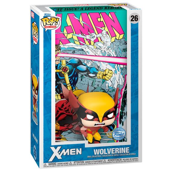 POP figure Comic Cover Marvel X-Men Wolverine Exclusive |  Techbox