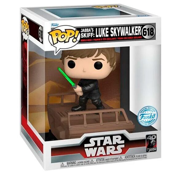 POP figure Deluxe Star Wars Luke Skywalker Exclusive |  Techbox