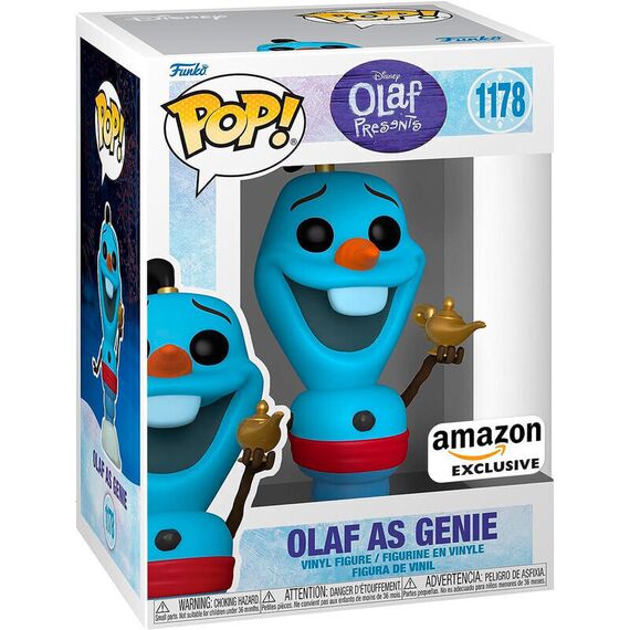 POP figure Disney Olaf Present Olaf as Genie Exclusive - Funko POP - Collectibles - Techbox