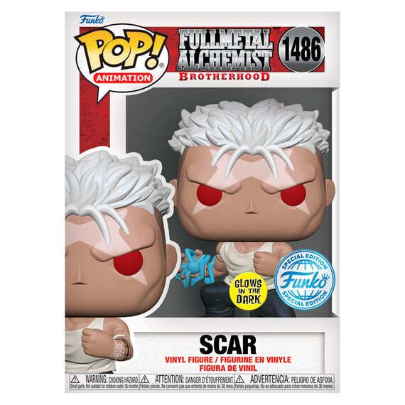 POP figure Fullmetal Alchemist Brotherhood Scar Exclusive |  Techbox