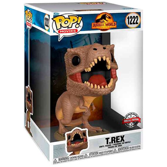 POP figure Jurassic World 3 T-Rex Exclusive |  Techbox