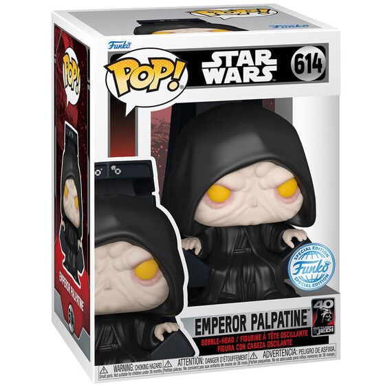 POP figure Star Wars Emperor Palpatine Exclusive - Funko POP - Collectibles - Techbox