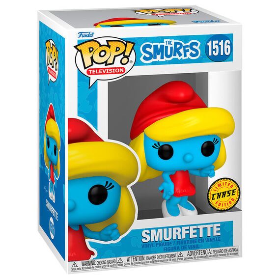 POP figure The Smurfs Smurfette Chase |  Techbox