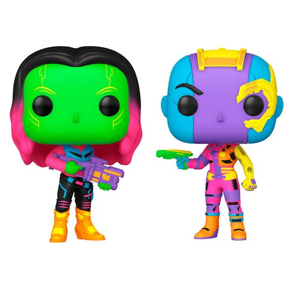 POP pack 2 figures Marvel Guardians of the Galaxy Gamora & Nebula Exclusive |  Techbox