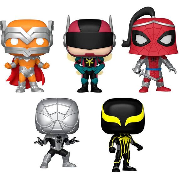 POP pack 3 figures Marvel Spiderman Exclusive |  Techbox
