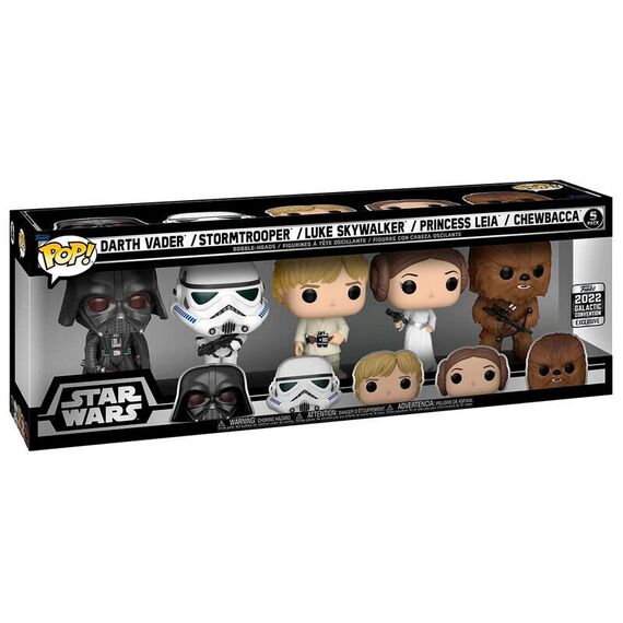 POP pack 5 figures Star Wars Classics Exclusive |  Techbox