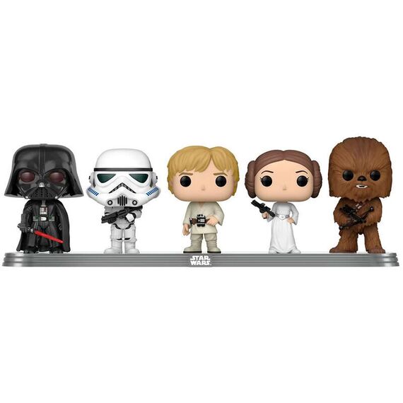 POP pack 5 figures Star Wars Classics Exclusive |  Techbox