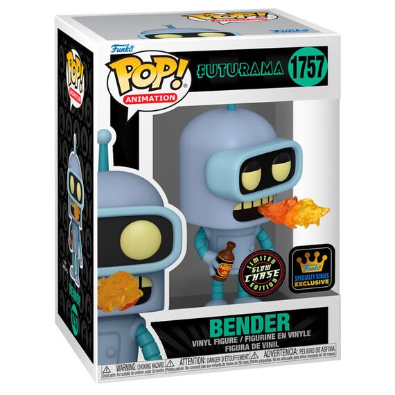 POP figure Futurama Bender Chase |  Techbox