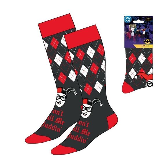 DC Comics Harley Quinn adult shocks |  Techbox