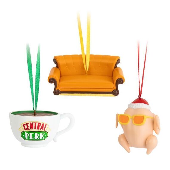 Friends Set 3 Christmas ornaments