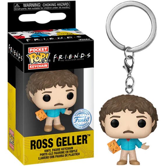 Pocket POP Keychain Friends Ross Geller Exclusive |  Techbox