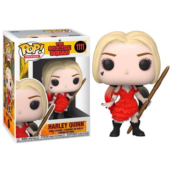 POP figure DC The Suicide Squad Harley Quinn Damaged Dress |  Techbox