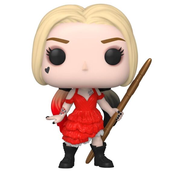 POP figure DC The Suicide Squad Harley Quinn Damaged Dress |  Techbox