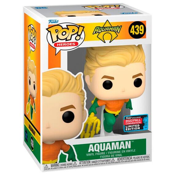 POP figure DC Comics  Aquaman - Aquaman Exclusive - Funko POP - Collectibles - Techbox