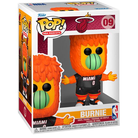 POP figure NBA Miami Burnie |  Techbox