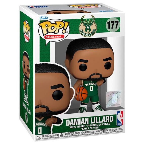 POP figure NBA Milwukee Buck Damian Lillard - Funko POP - Collectibles - Techbox