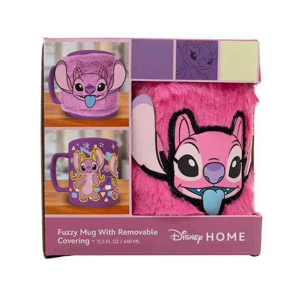 Disney Stitch Angel Mug with teddy bear cover |  Techbox