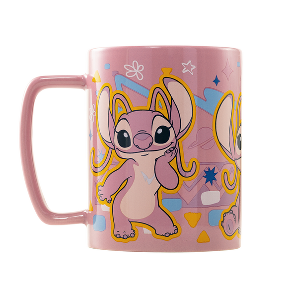 Disney Stitch Angel Mug with teddy bear cover |  Techbox