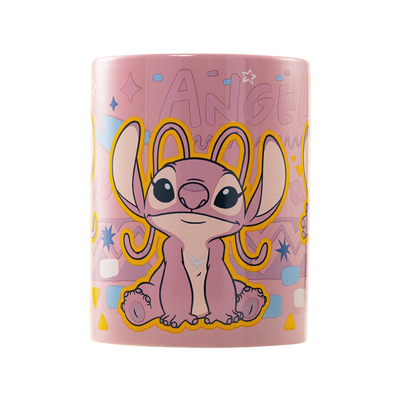 Disney Stitch Angel Mug with teddy bear cover |  Techbox