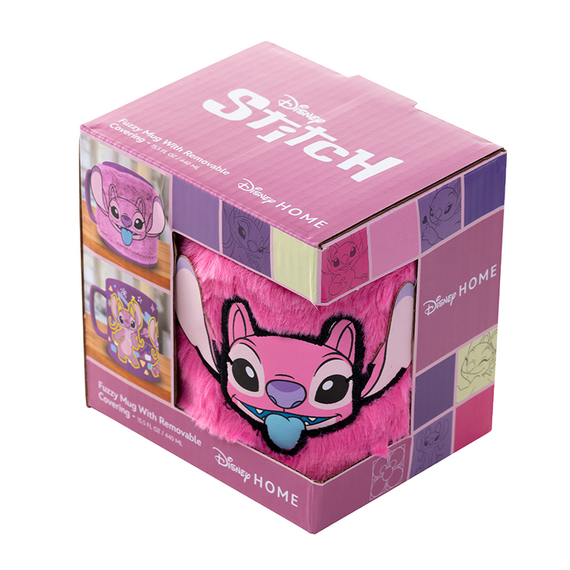 Disney Stitch Angel Mug with teddy bear cover |  Techbox
