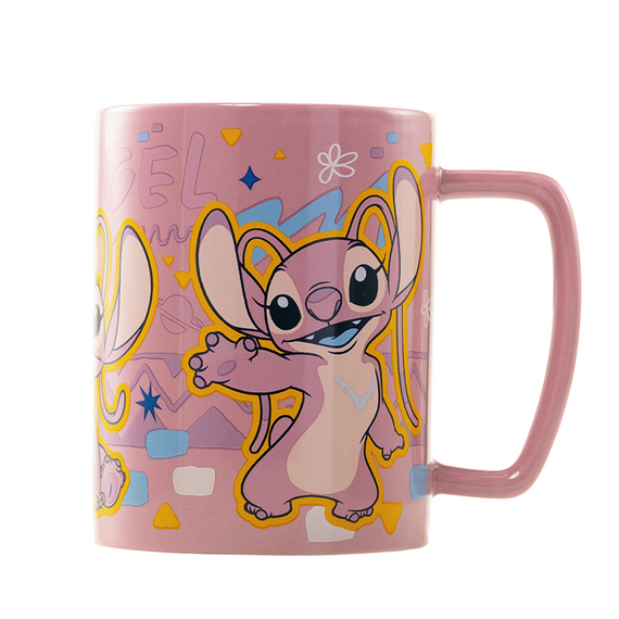 Disney Stitch Angel Mug with teddy bear cover |  Techbox