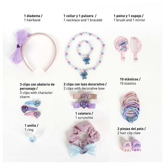 Disney Stitch beauty set |  Techbox