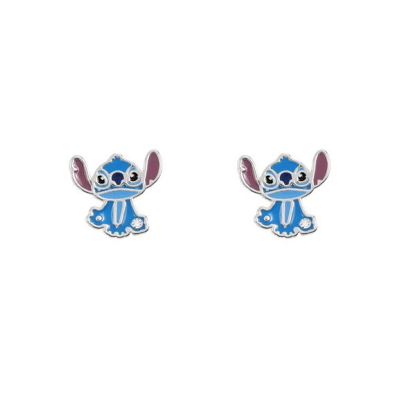 Disney Stitch earrings silver