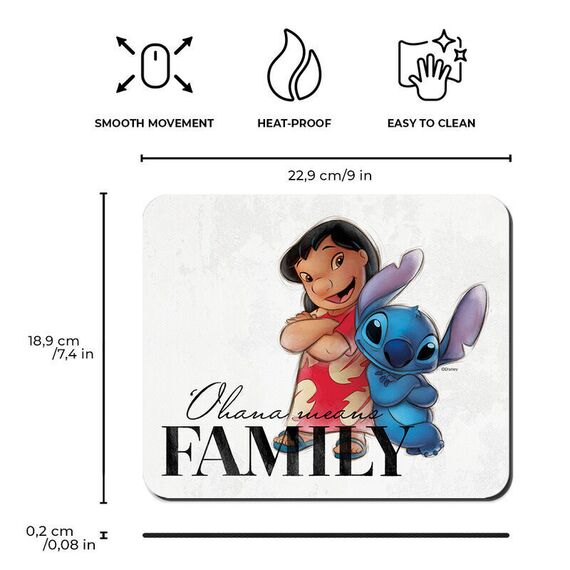 Disney 100th Anniversary Lilo & Stitch mouse pad | Techbox